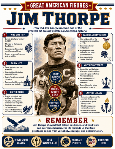 Jim Thorpe I Infographic