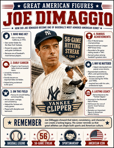 Joe Dimaggio I Infographic