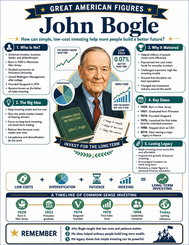 John Bogle I Infographic