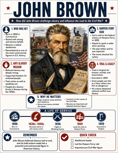 John Brown I Infographic