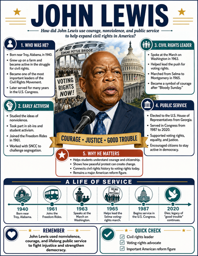 John Lewis I Infographic