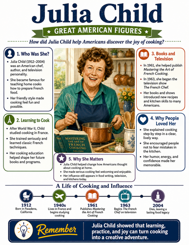 Julia Child I Infographic