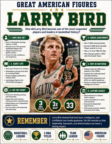 Larry Bird I Infographic