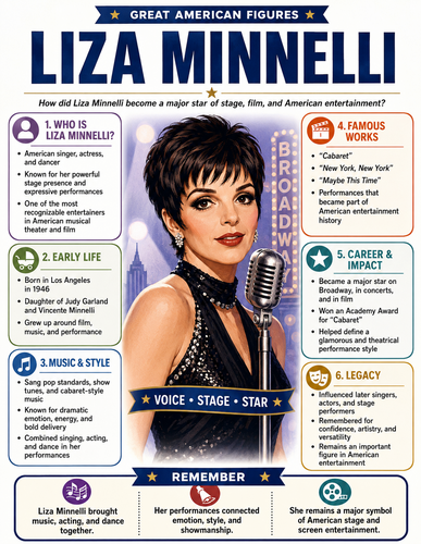 Liza Minnelli I Infographic