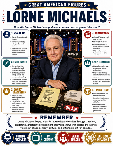Lorne Michaels I Infographic
