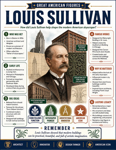 Louis Sullivan I Infographic