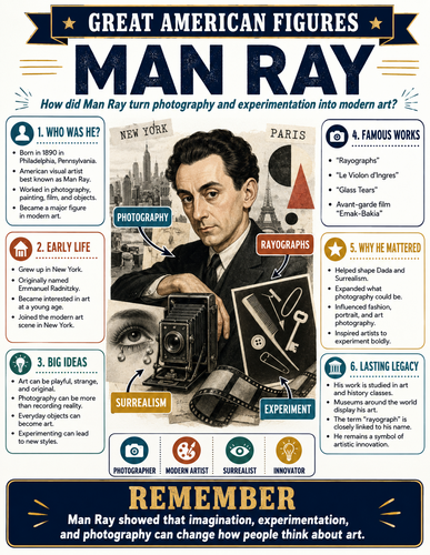 Man Ray I Infographic
