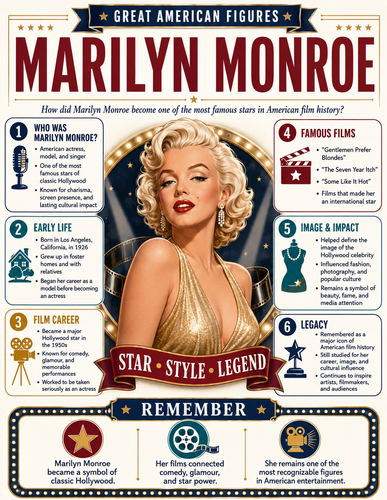 Marilyn Monroe I Infographic
