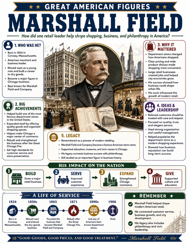 Marshall Field I Infographic