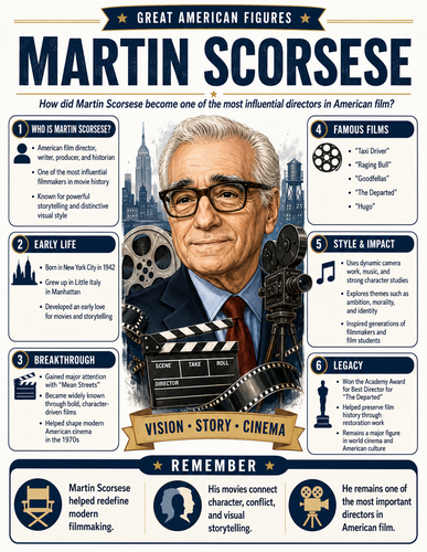 Martin Scorsese I Infographic