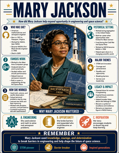 Mary Jackson I Infographic