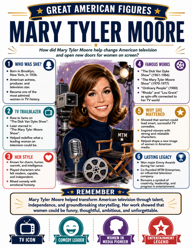 Mary Tyler Moore I Infographic