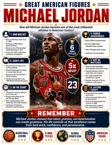 Michael Jordan I Infographic
