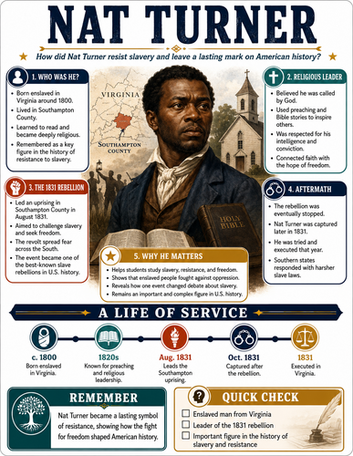 Nat Turner I Infographic