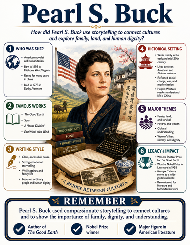 Pearl S. Buck I Infographic