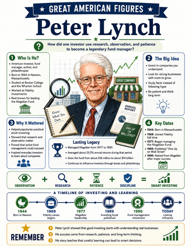 Peter Lynch I Infographic