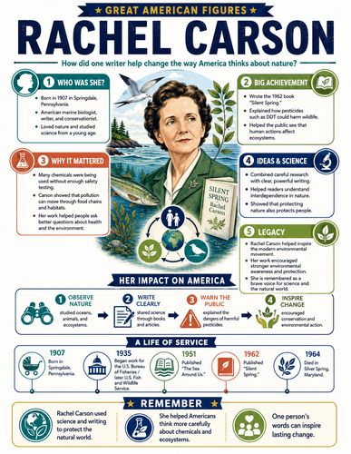 Rachel Carson I Infographic
