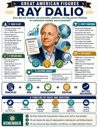 Ray Dalio I Infographic