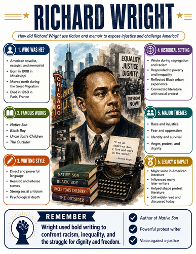 Richard Wright I Infographic