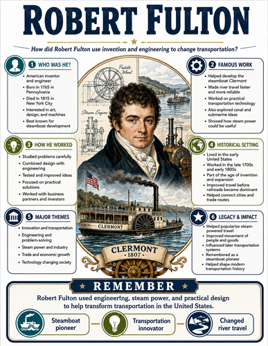 Robert Fulton I Infographic