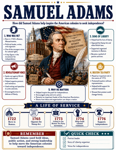 Samuel Adams I Infographic