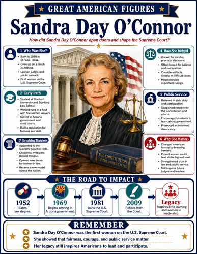 Sandra Day O'Connor I Infographic