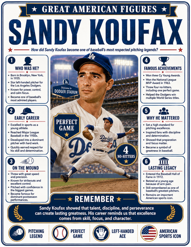 Sandy Koufax I Infographic