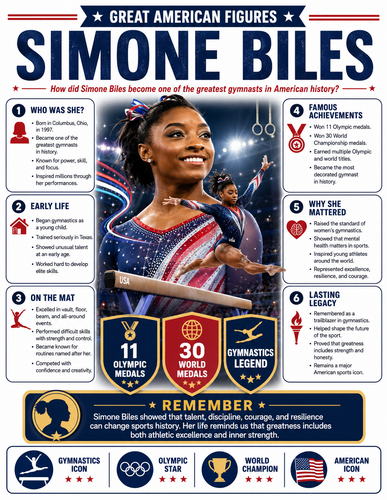 Simone Biles I Infographic
