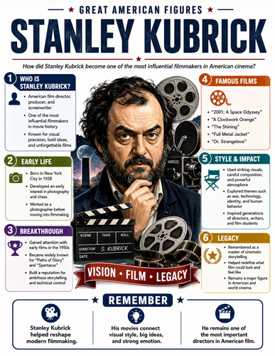Stanley Kubrick I Infographic