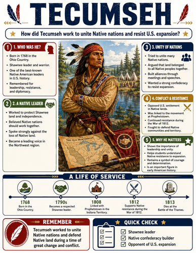 Tecumseh I Infographic
