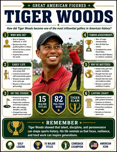 Tiger Woods I Infographic