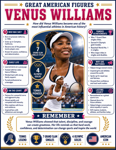 Venus Williams I Infographic