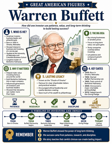 Warren Buffett I Infographic