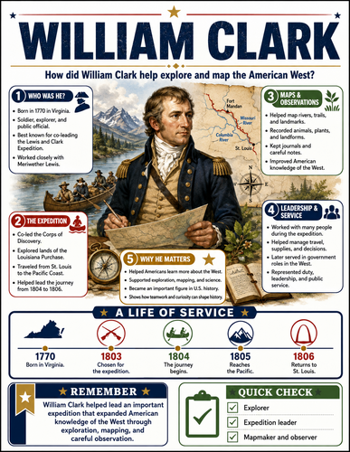 William Clark I Infographic