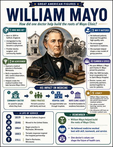 William Mayo I Infographic