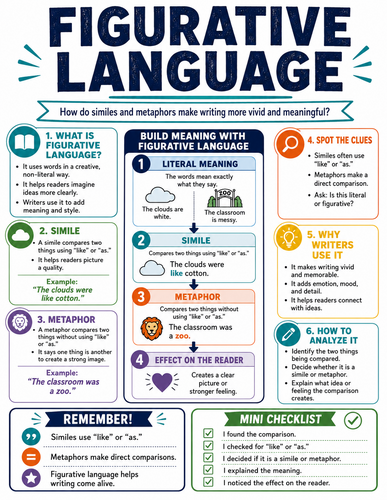 Figurative Language I English Language I Infographic