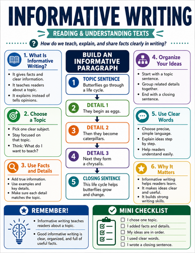Informative Writing I English Language I Infographic