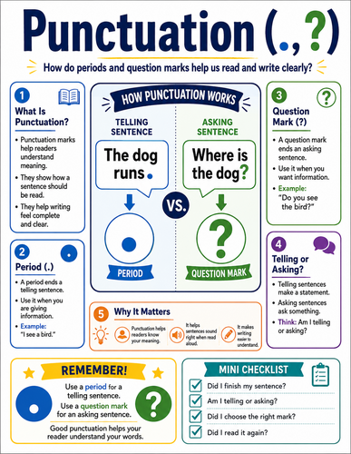 Punctuation I English Language I Infographic