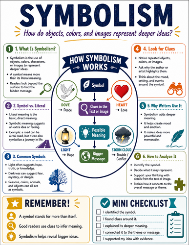 Symbolism I English Language I Infographic