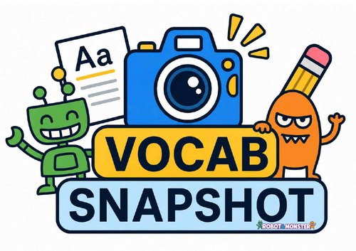 'Vocab Snapshot' - Vocabulary Activity Slips