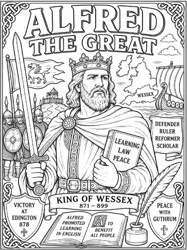 Alfred the Great Poster