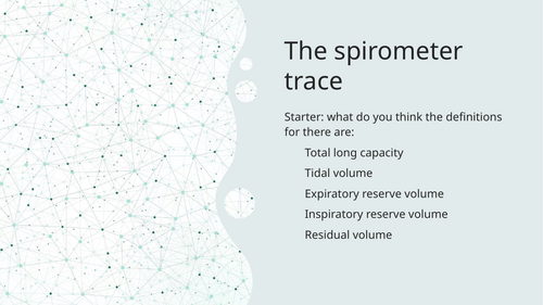 GCSE PE - The spirometer trace