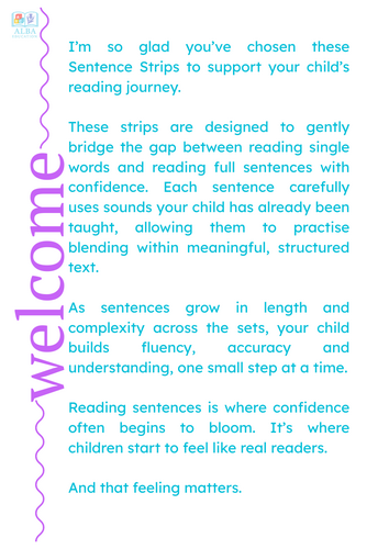 Sentence Strips