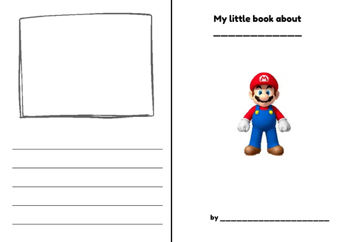 Character writing booklets