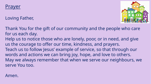 Y5, Know You More Clearly, Prophecy & Promise, L 1, Know how we can take part helping others