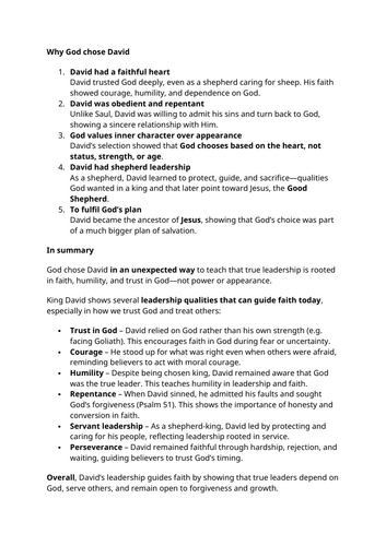 Y5, Know You More Clearly, Prophecy & Promise, L 10, Rules for living our own lives.