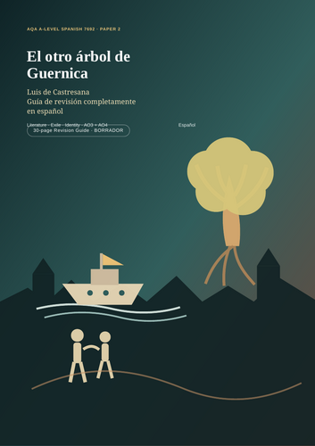 AQA A-Level Spanish 7692 | El otro árbol de Guernica | Bilingual + Spanish Revision Guides