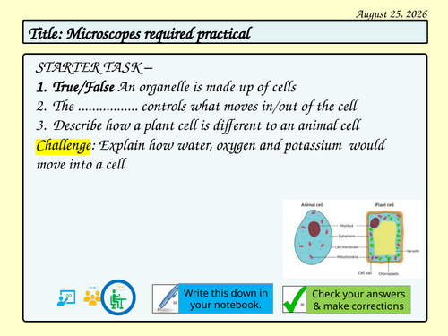 All Biology Required Practicals