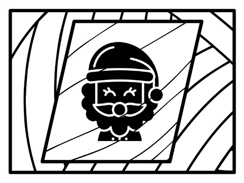 19 Christmas Colouring Pages,  Silhouette Art Project,  Sub Plan,  Early Finisher Activities