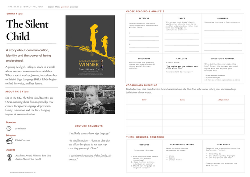 GCSE English & Functional Skills Reading Skills Resource (Short Film)